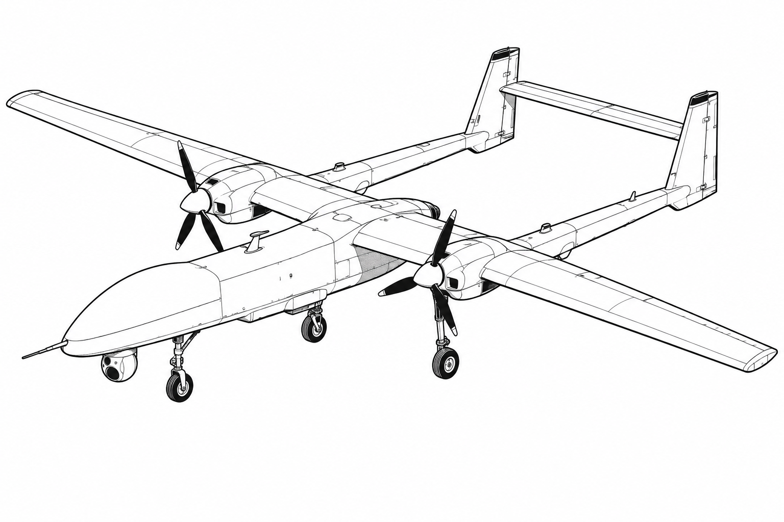 TB-001 Twin-Tailed Scorpion military drone profile image